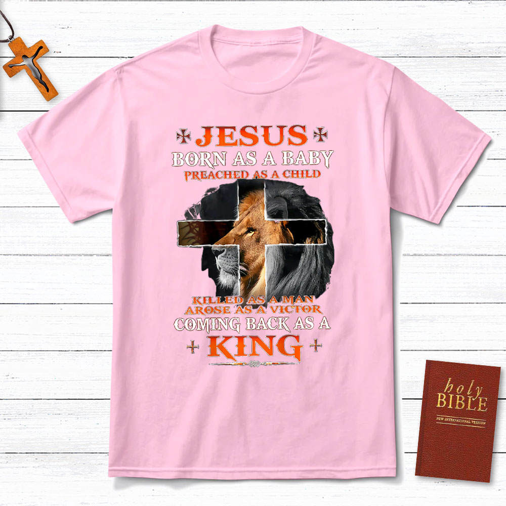 Jesus Born As A Baby Christian T-Shirt