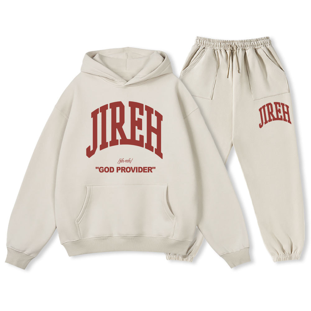 Jireh Christian Fleece Hoodie Set
