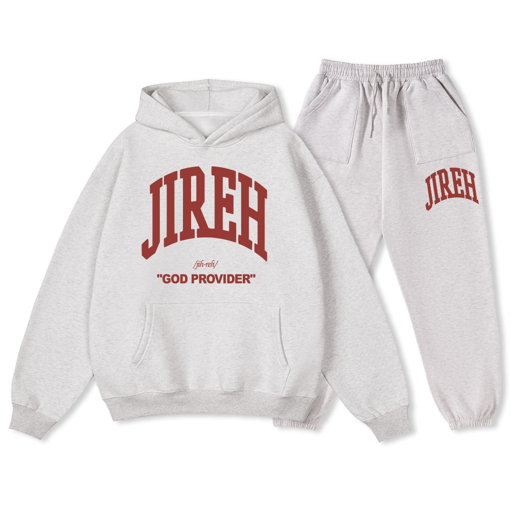 Jireh Christian Fleece Hoodie Set