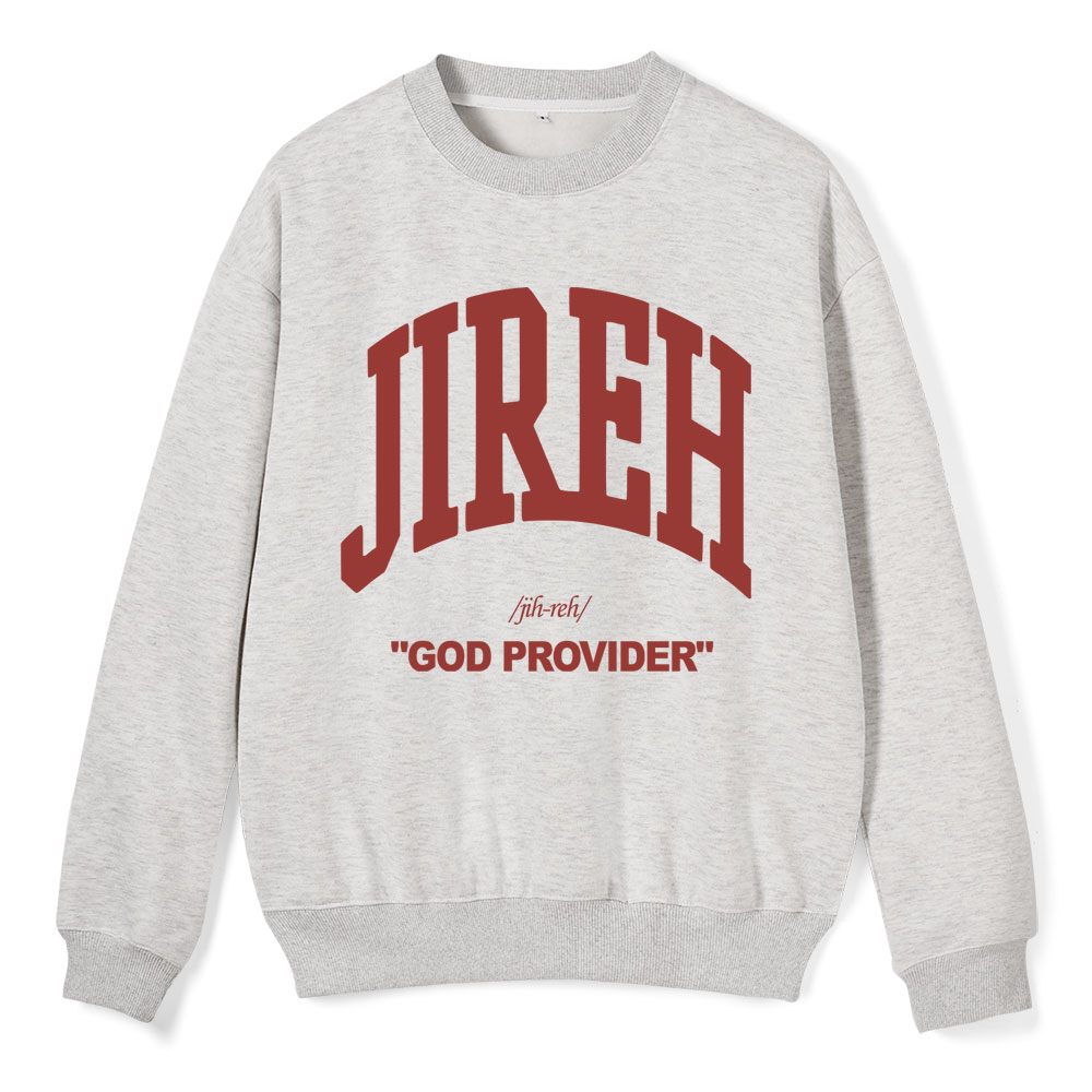 Jireh Christian Fleece Sweatshirt