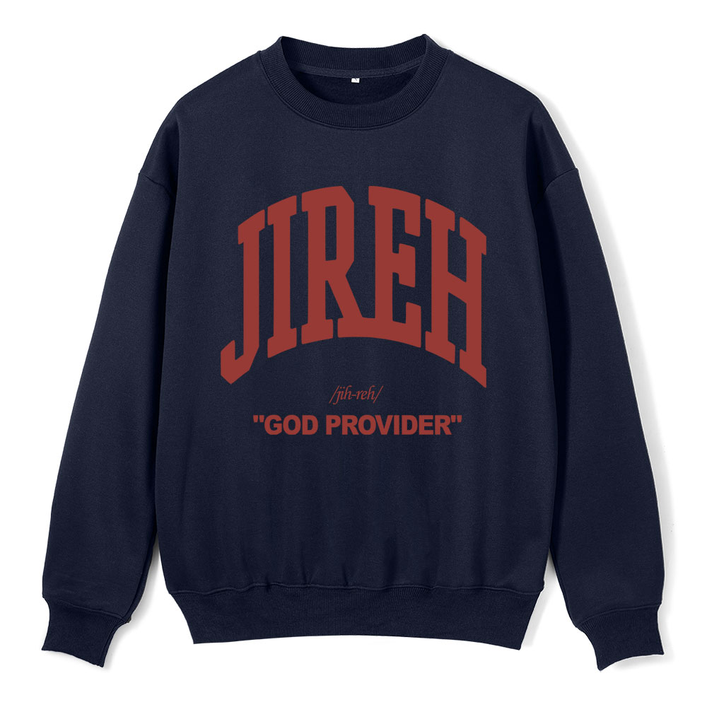 Jireh Christian Fleece Sweatshirt