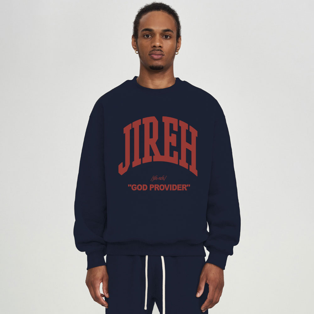 Jireh Christian Fleece Sweatshirt