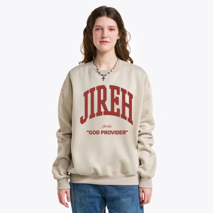 Jireh Christian Fleece Sweatshirt