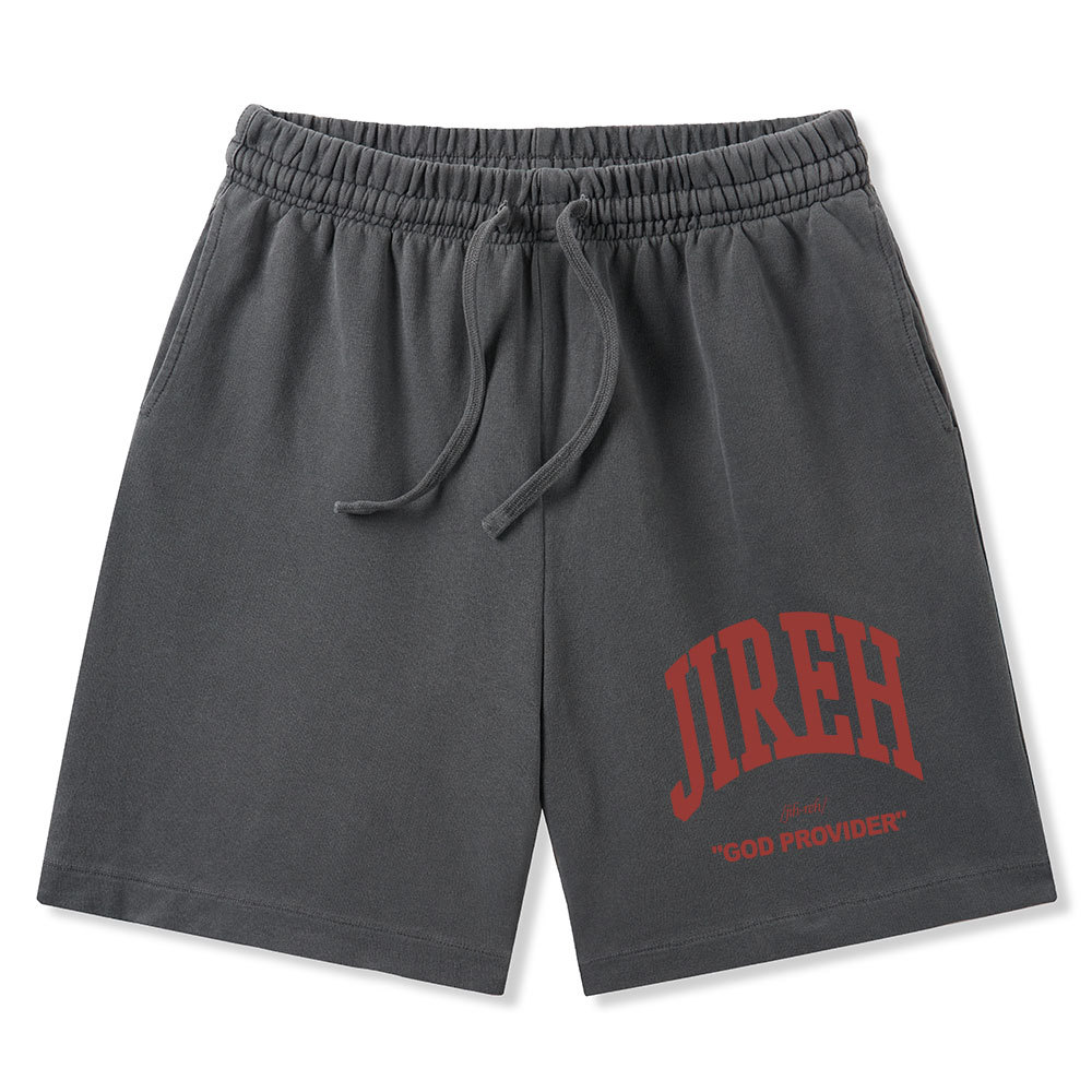 Jireh Christian Washed Shorts