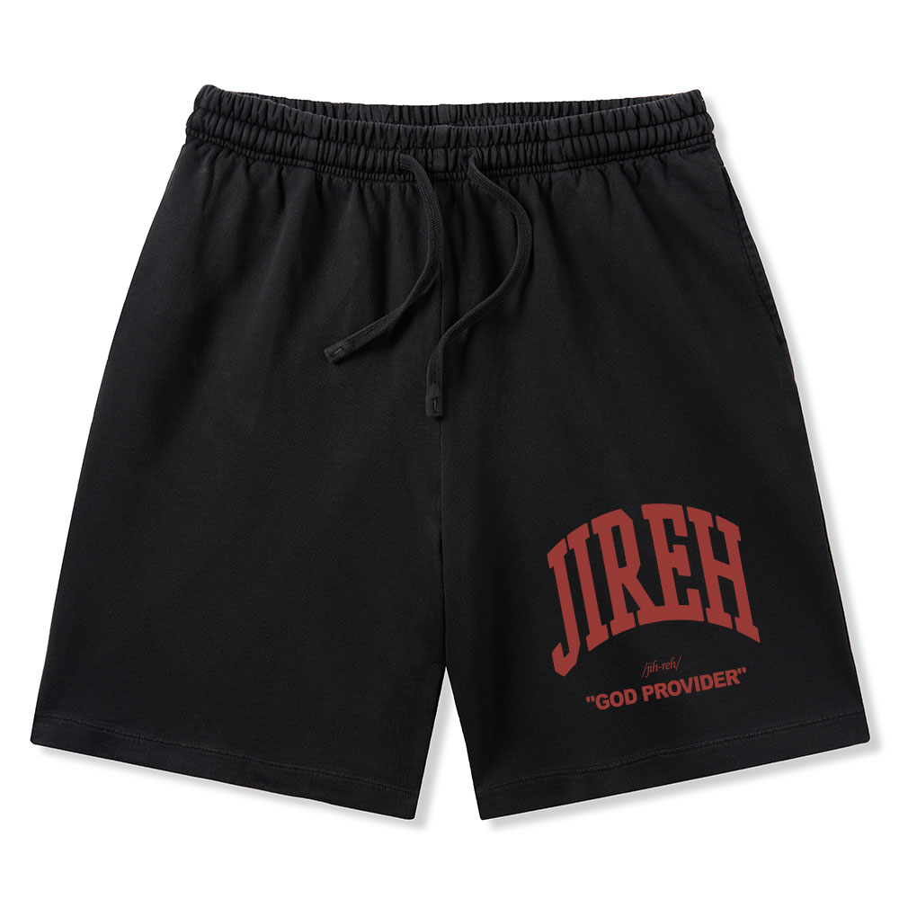 Jireh Christian Washed Shorts