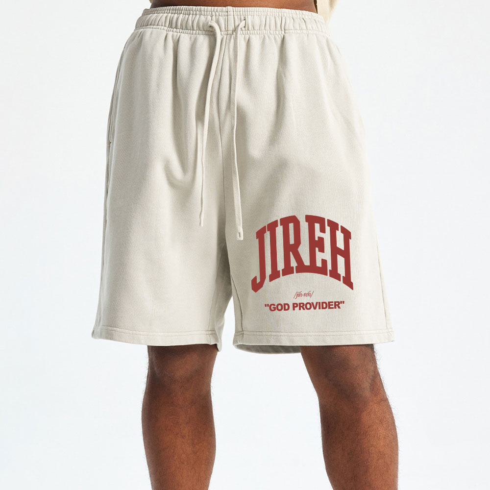 Jireh Christian Washed Shorts