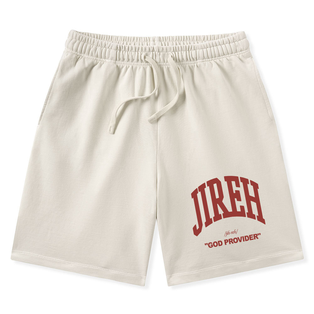 Jireh Christian Washed Shorts