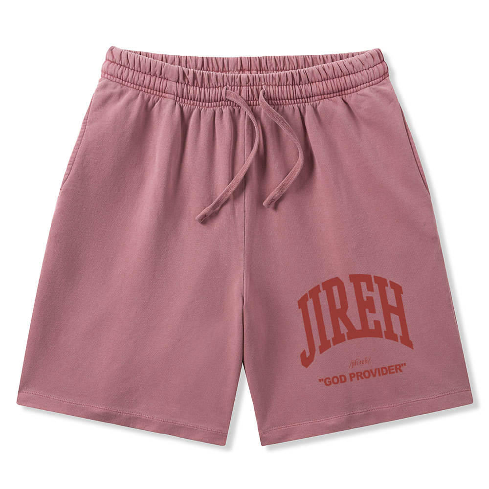 Jireh Christian Washed Shorts