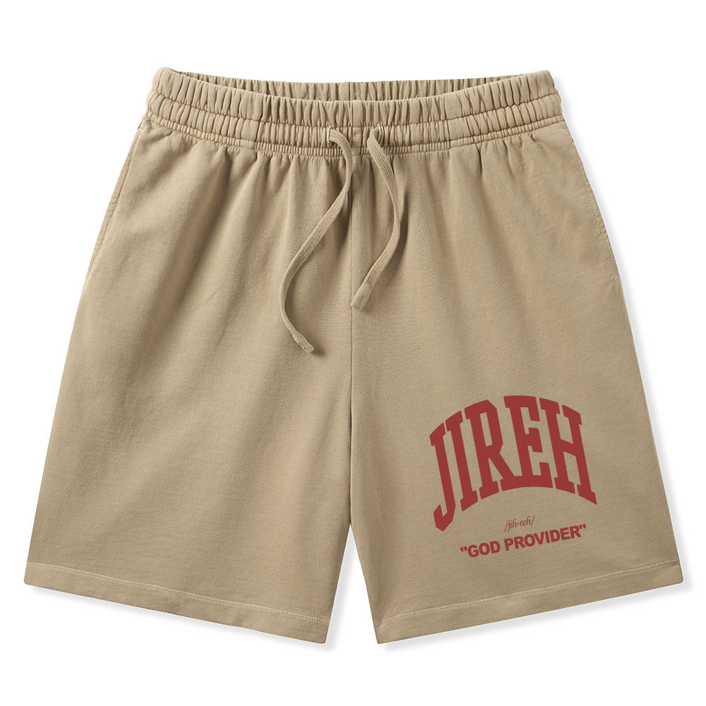 Jireh Christian Washed Shorts