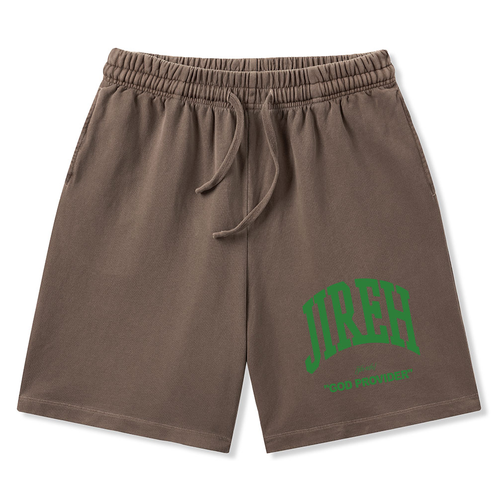 Jireh Christian Washed Shorts