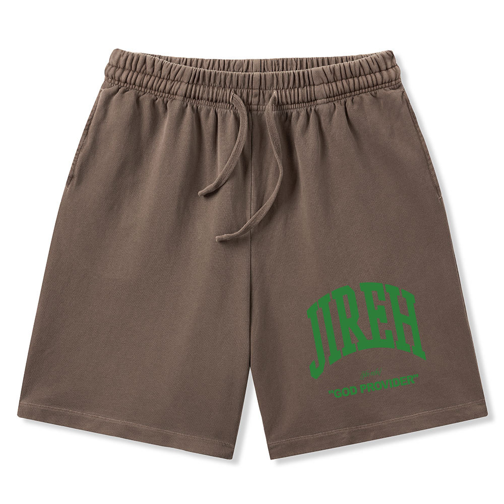 Jireh Christian Washed Shorts