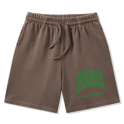 Jireh Christian Washed Shorts