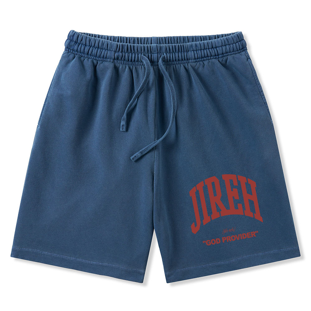 Jireh Christian Washed Shorts