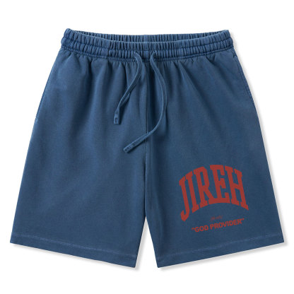 Jireh Christian Washed Shorts