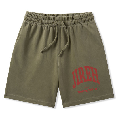 Jireh Christian Washed Shorts