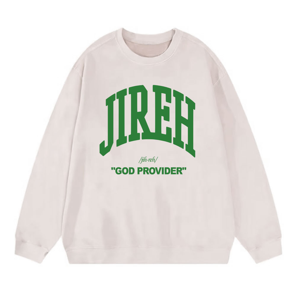 Jireh Christian Washed Sweatshirt