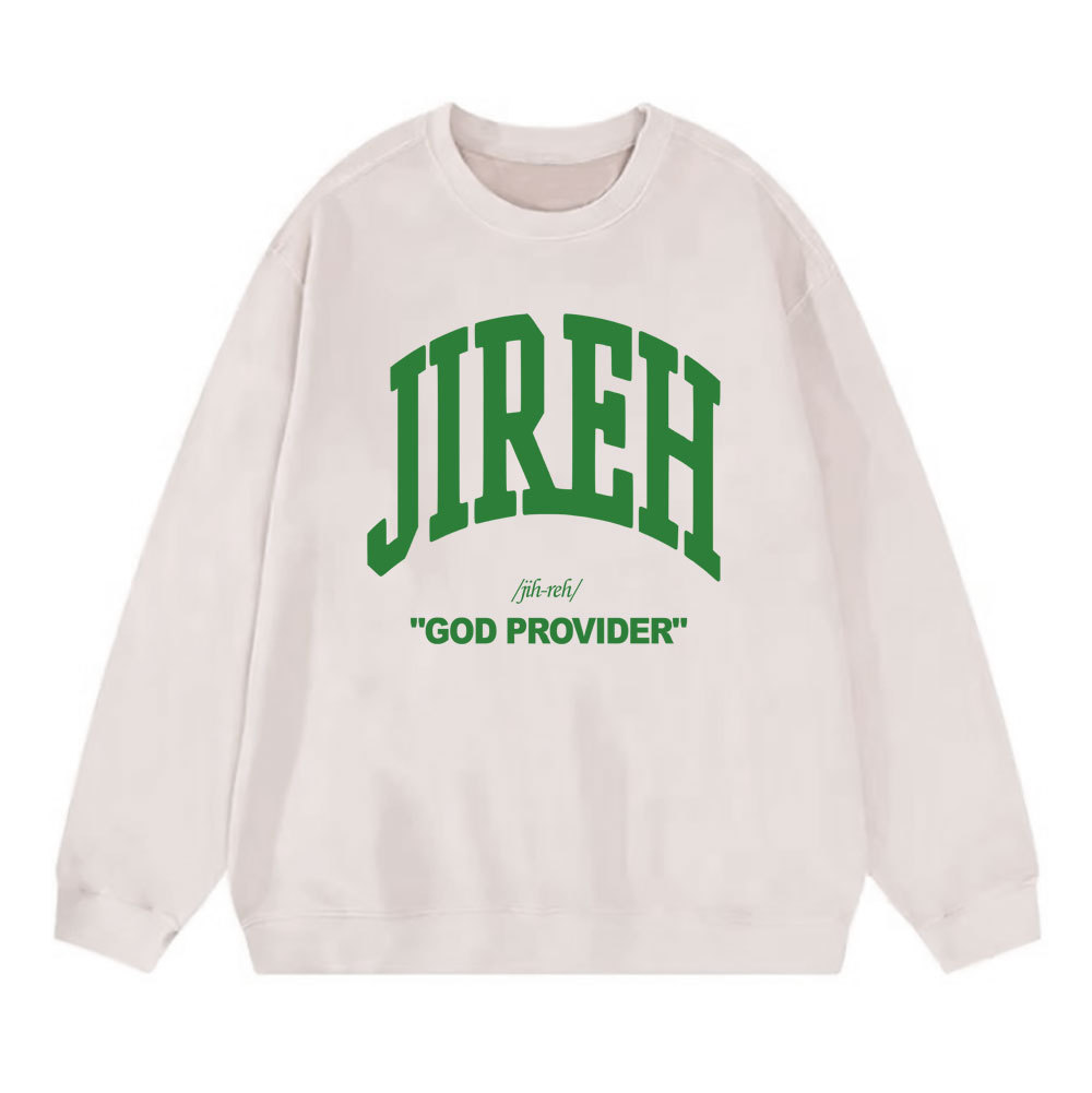 Jireh Christian Washed Sweatshirt