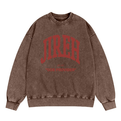 Jireh Christian Washed Sweatshirt