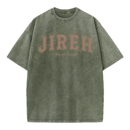 Jireh Christian Washed T-Shirt