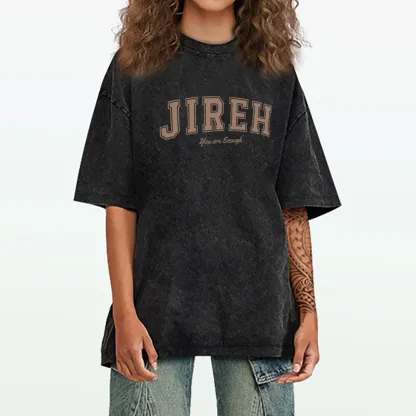 Jireh Christian Washed T-Shirt