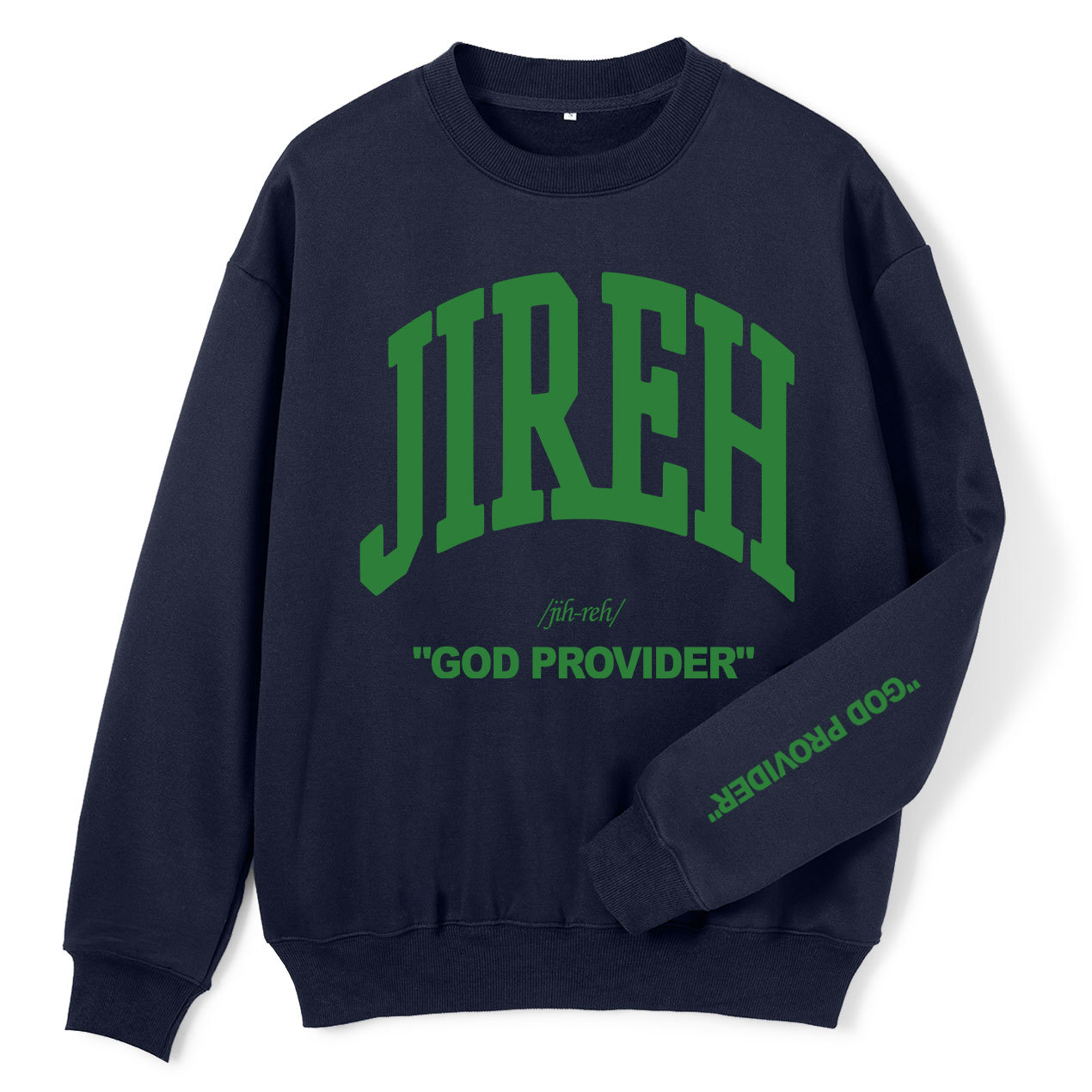 Jireh God Provider Christian Fleece Sweatshirt Sale - GuidingCross