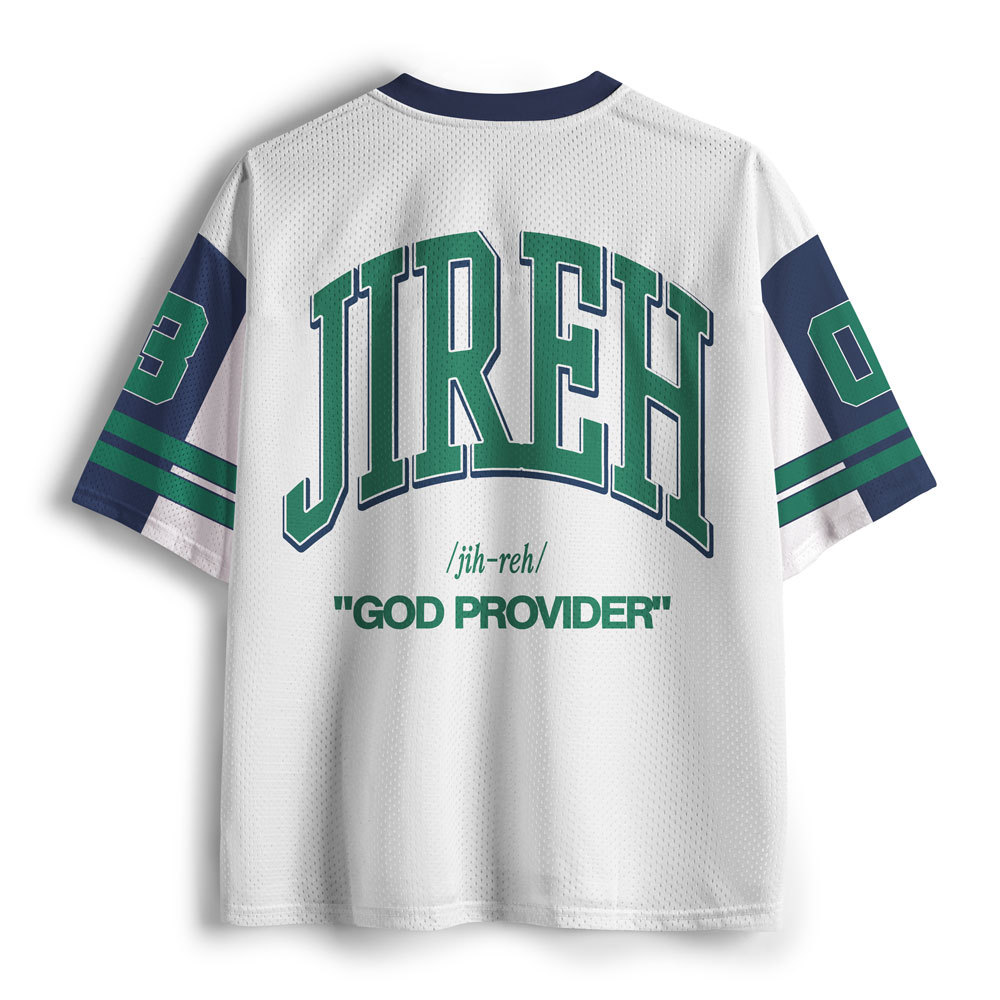 Jireh God Provider Christian Mesh Jersey