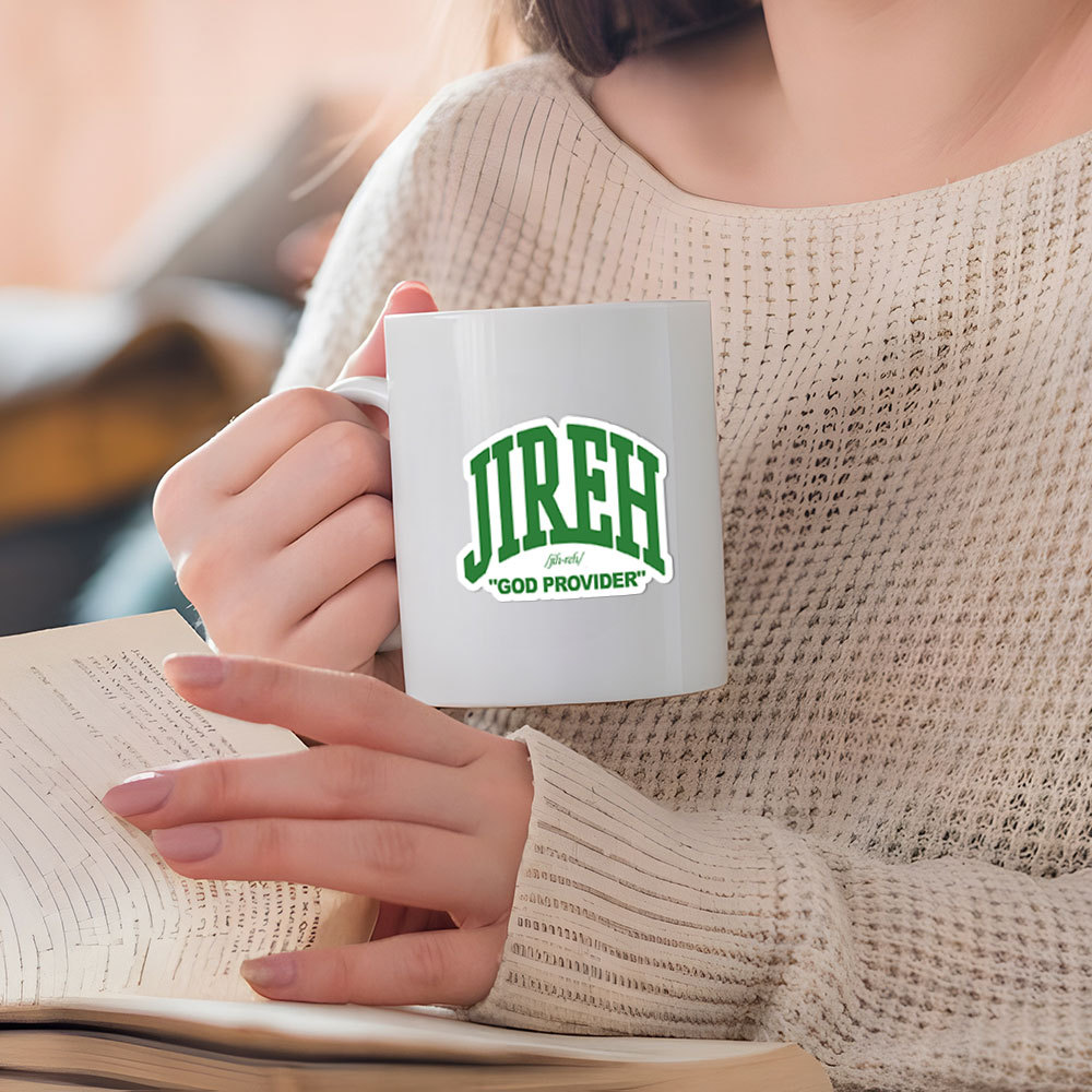 Jireh God Provider Christian Stickers