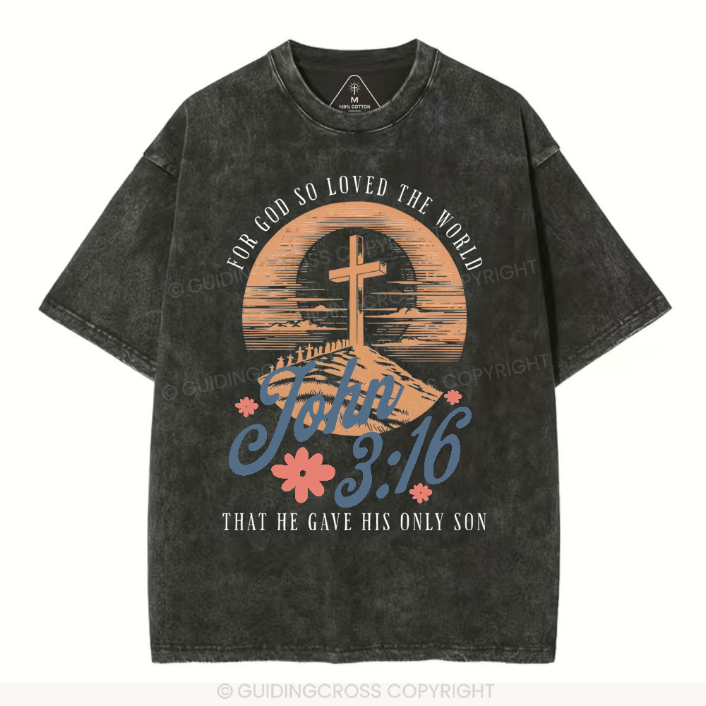 Sample Washed T-Shirt Sale - GuidingCross