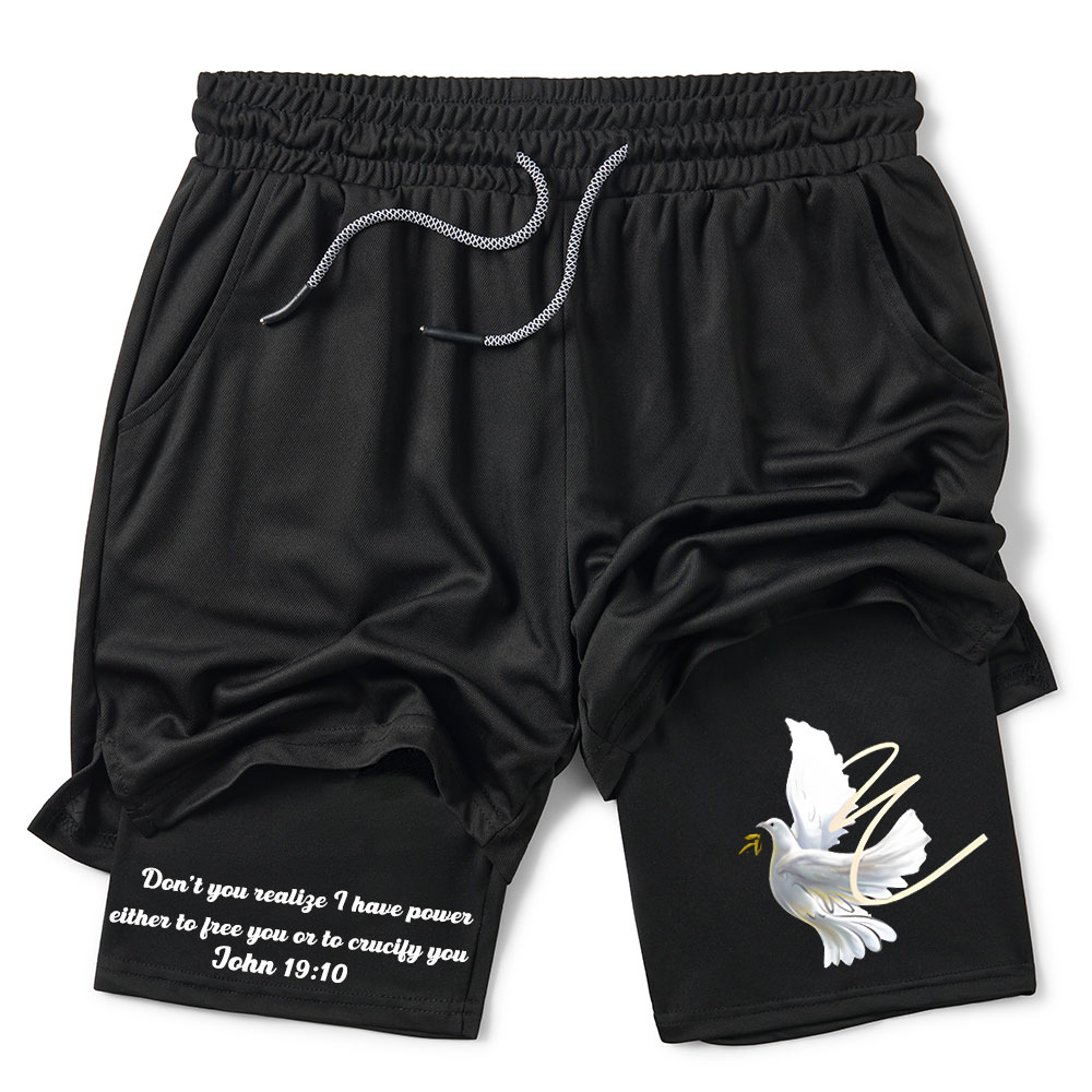 John19 10 christian Performance Short