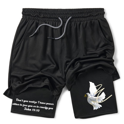 John19 10 christian Performance Short