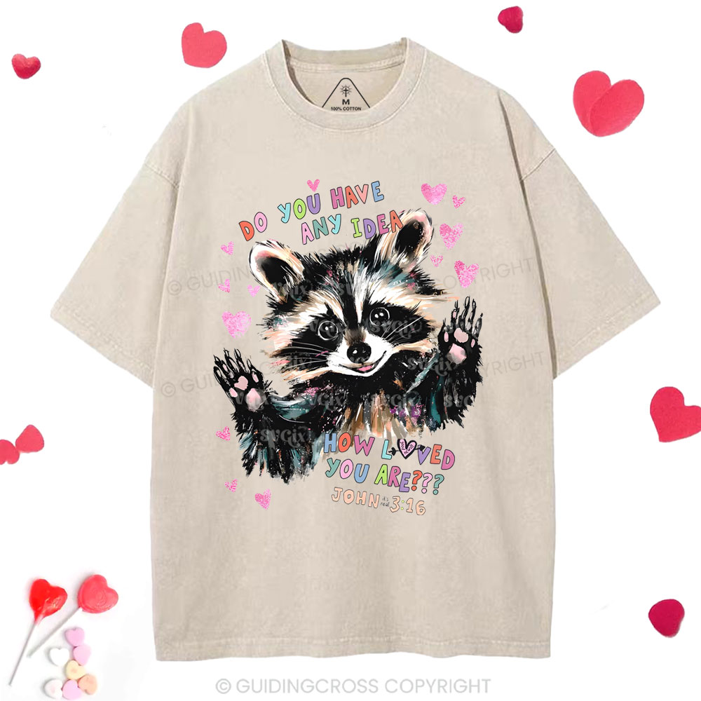 John3：16 Christian Washed T-Shirt