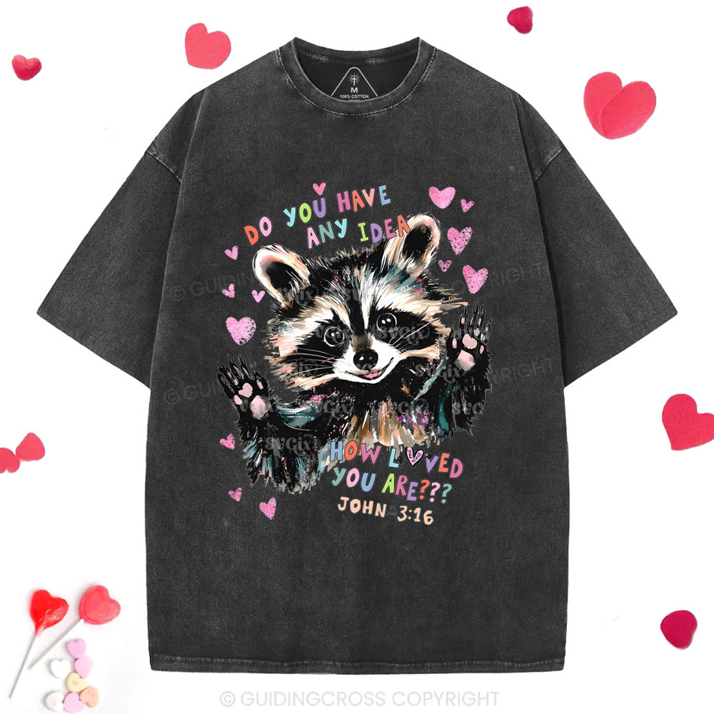 John3：16 Christian Washed T-Shirt