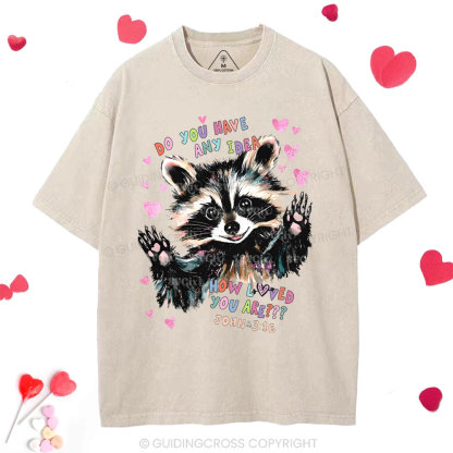 John3：16 Christian Washed T-Shirt