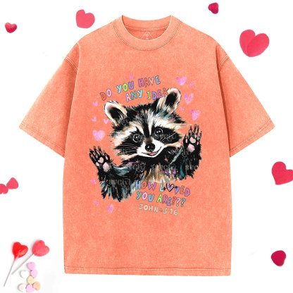 John3：16 Christian Washed T-Shirt