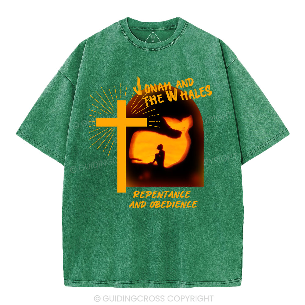 Peace Be Still Christian Washed T-Shirt Sale - GuidingCross