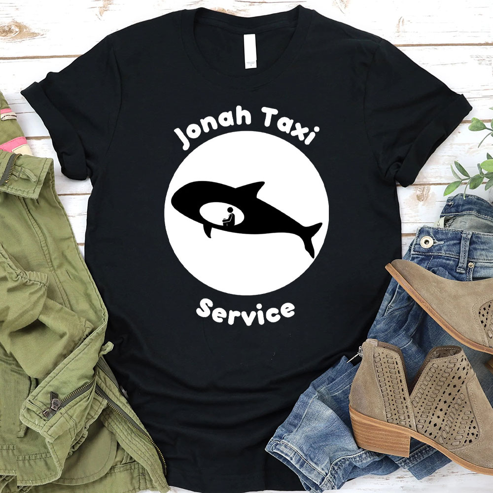 Jonah Taxi Service Christian T-Shirt