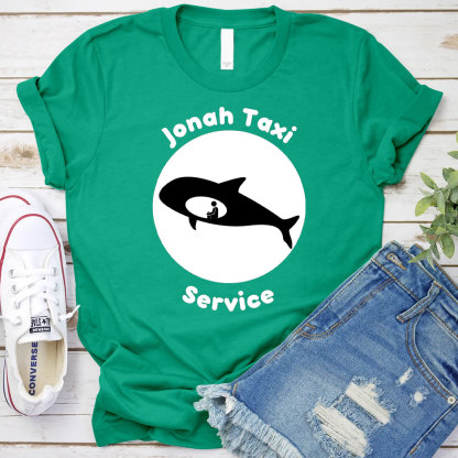 Jonah Taxi Service Christian T-Shirt
