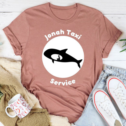 Jonah Taxi Service Christian T-Shirt
