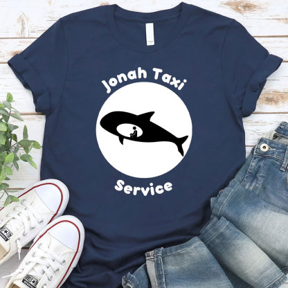 Jonah Taxi Service Christian T-Shirt