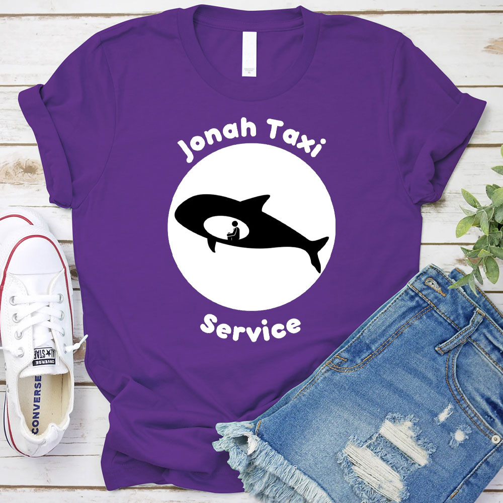 Jonah Taxi Service Christian T-Shirt