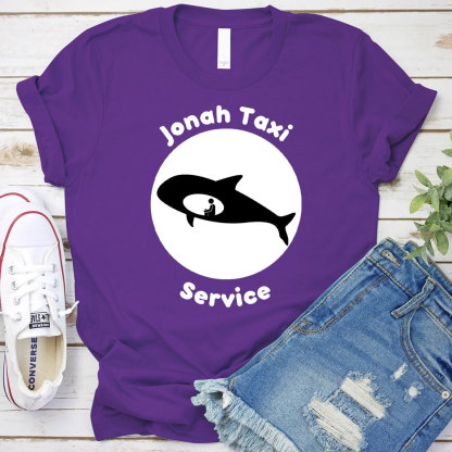 Jonah Taxi Service Christian T-Shirt