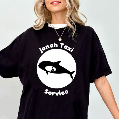 Jonah Taxi Service Christian T-Shirt