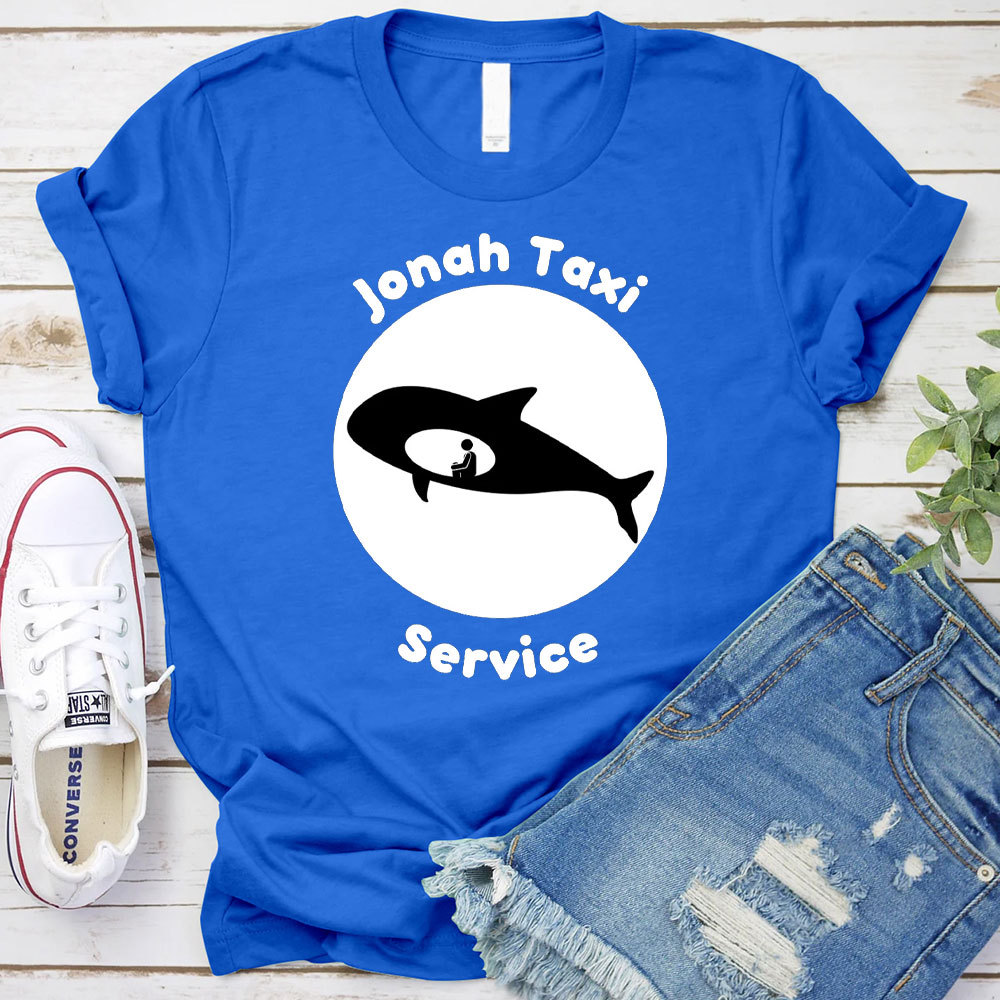 Jonah Taxi Service Christian T-Shirt
