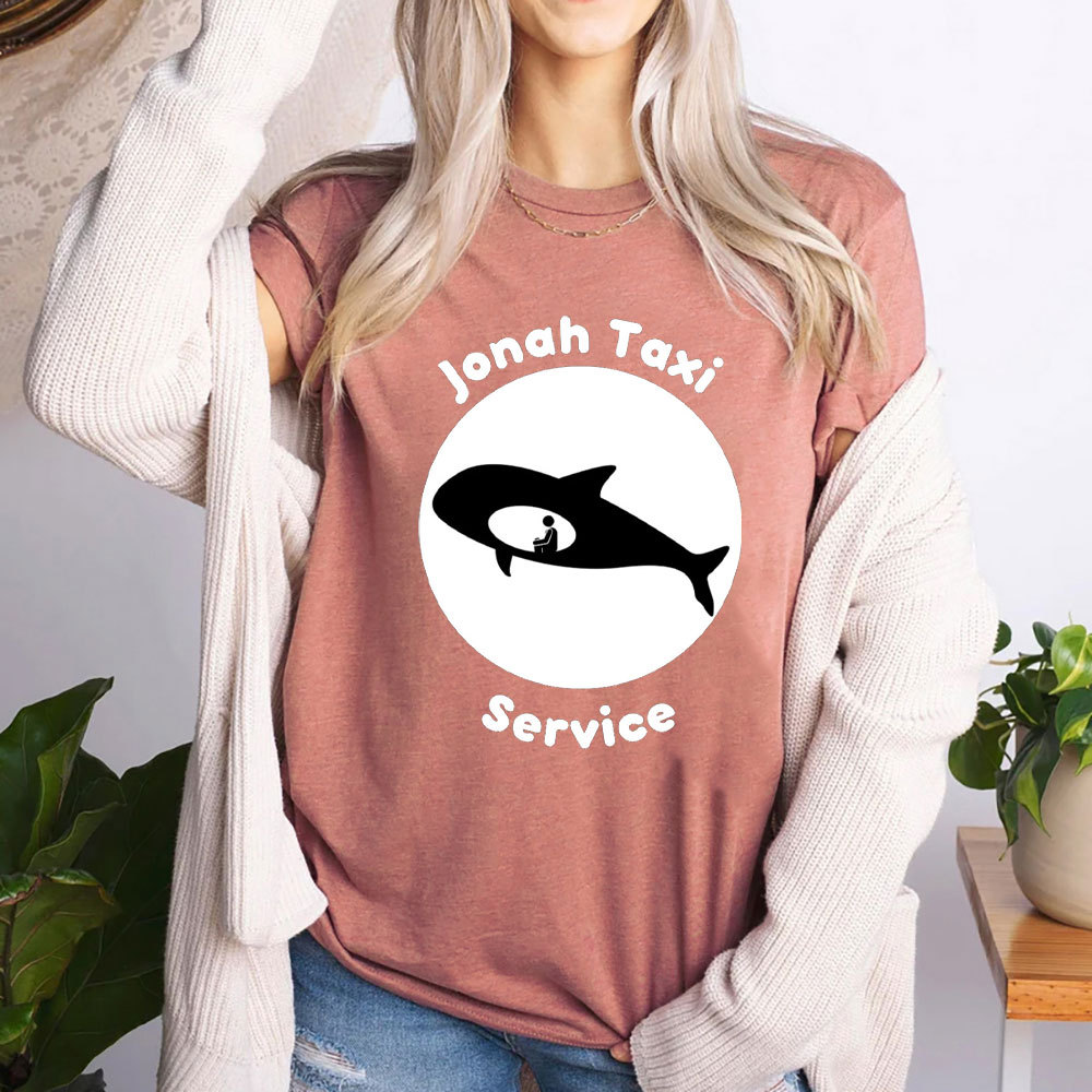 Jonah Taxi Service Christian T-Shirt
