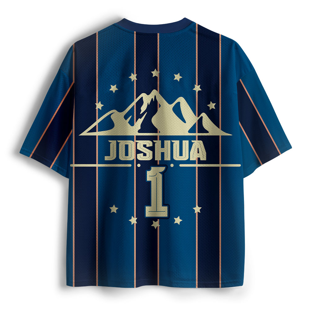 Joshua 1 Christian Mesh Jersey