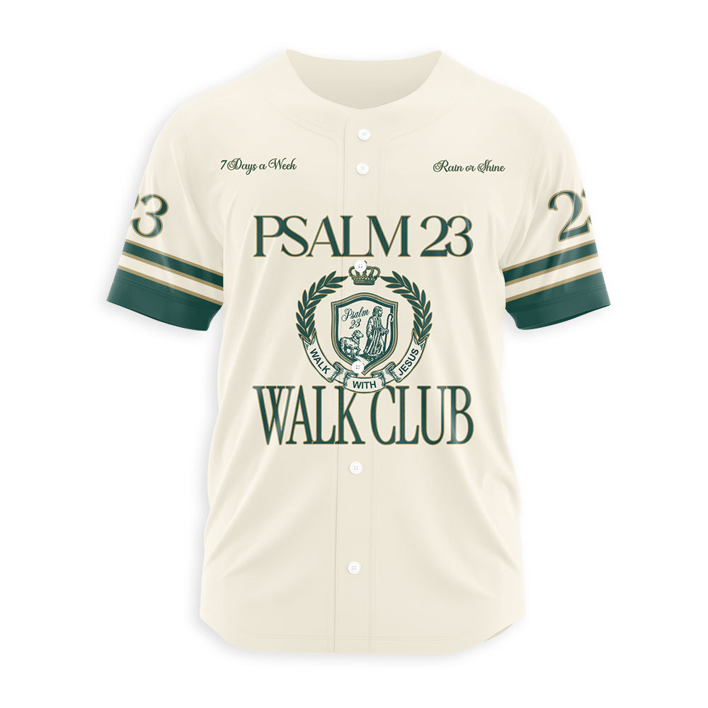 Journey With Jesus Christian Baseball Jersey