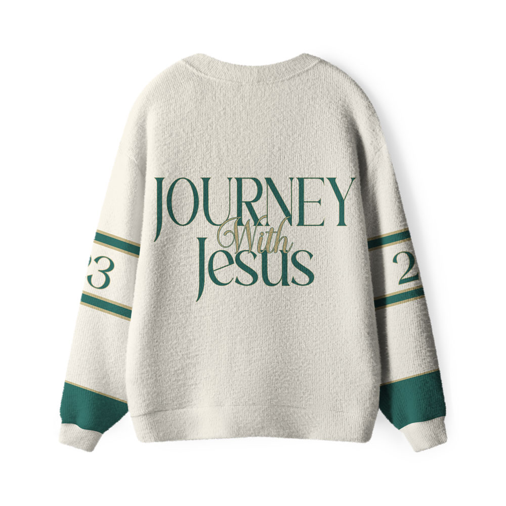 Journey With Jesus Christian Lightweight Cardigan