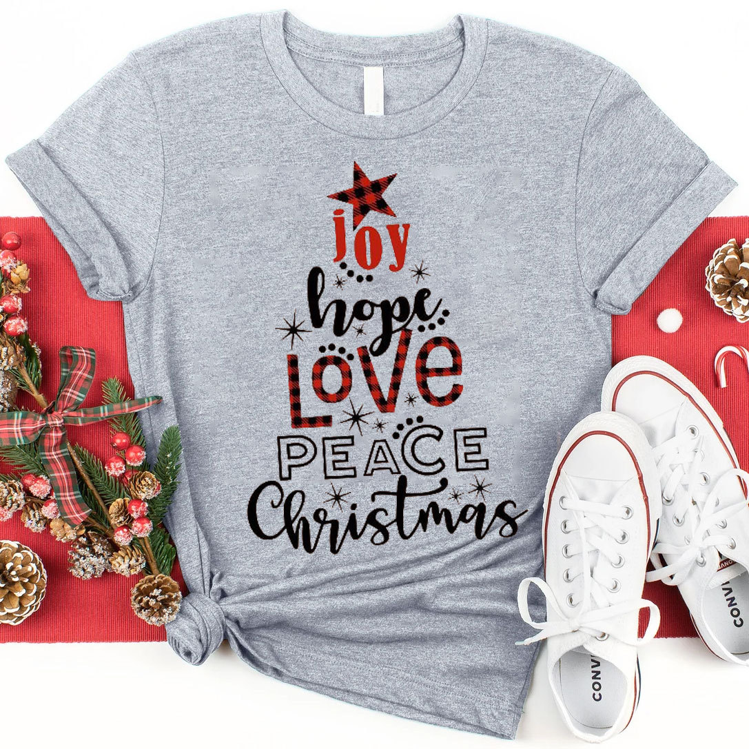Joy And Hope Christmas Christian T-Shirt