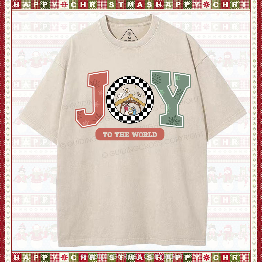 Joy Christian  Washed T-Shirt