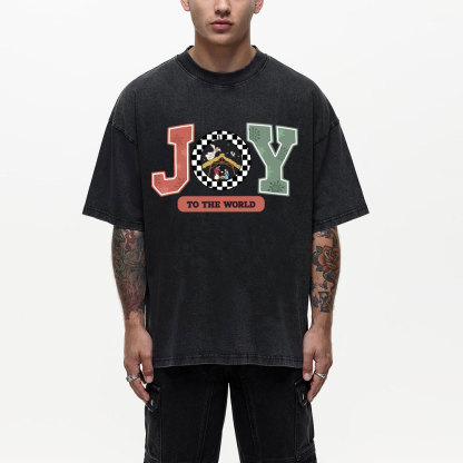 Joy Christian  Washed T-Shirt
